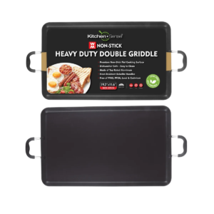 HEAVY DUTY DOUBLE GRIDDLE 19.2 IN x 11.6 IN