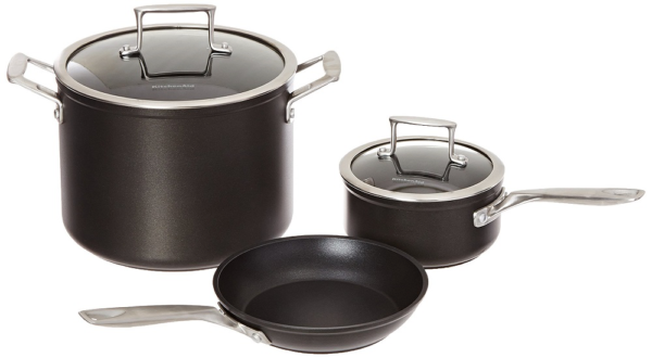 photo of KitchenAid 5 piece cookware set