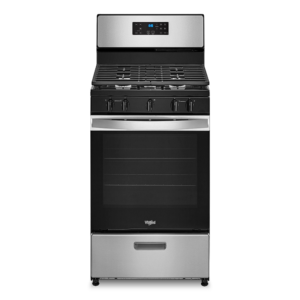 WHIRLPOOL 30IN 5-BURNER GAS RANGE SS