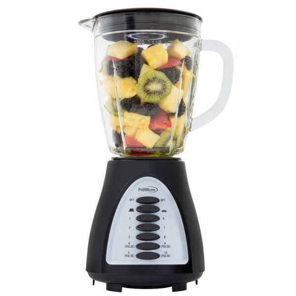 PREMIUM LEVELLA BLENDER W/GLASS JAR 10SPEED 34 OZ