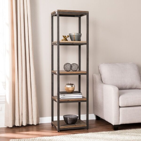 LATTIMER RECLAIMED WOOD BOOKCASE