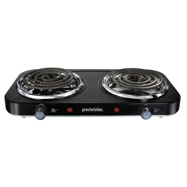 PROCTOR SILEX DOUBLE ELECTRIC BURNER COOKTOP