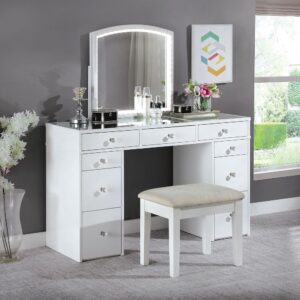 LOUISE VANITY SET W/STOOL