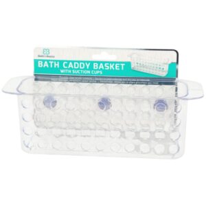 SUCTION BATH ORGANIZER CLEAR