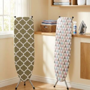 HEAVY DUTY MESH TOP IRONING BOARD W IRONSTAND